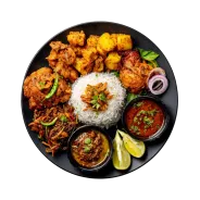 Indian food platter
